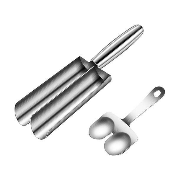 Rbaofujie Kitchen Accessories Household Stainless Steel Meatball Maker Shrimp Sliding Tool 304 Stainless Steel Kitchen Accessories