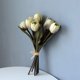 thumbnail image 1 of Xiao Hua 2 ramos de flores artificiales de tacto real, flores falsas para decoración del hogar, oficina, boda, arreglo floral (rosa, 13,8 pulgadas de largo), 1 of 5