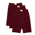 thumbnail image 4 of Girls Cotton Undershorts for Dresses, 3 Pack - Solid & Tie Dye Under Dress Shorts, Cartwheel Sports Undershorts, 4 of 5