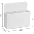 thumbnail image 3 of 4X Magnetic Dry Erase Marker Holder, Pen and Eraser Holder for Whiteboard, Magnetic Pencil Cup Storage Organizer, 3 of 9