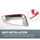 thumbnail image 5 of Cubierta de tapa de espejo lateral para conductor y pasajero de Unique Bargains para Toyota HILUX 15-22, par cromado, 5 of 7