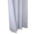 thumbnail image 3 of Thermaplus Ventura Tab Top Curtain Panel Pair Window Dressing each 78 x 84 in White, 3 of 6