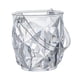 thumbnail image 1 of Cubo de hielo transparente, enfriador de vino de cerveza de champán con asa, de enfriamiento de bebidas para fiestas de botellas de vino cerveza 1.2L perfecl Cubeta de hielo, 1 of 8