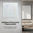 thumbnail image 4 of Programmable Thermostat for Home, Heat Cooling Temperature Control Easy to Install, Digital Thermostat for Central AC System Fan Coil Unit Electric Furnaces Single Stage Systems, 4 of 7