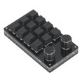 thumbnail image 1 of Macro Mechanical Gaming Keyboard, Button Function Setting Programming Macro Gaming Keypad  for OS X for, 1 of 8