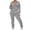 Gray winter 2 piece sets, variant on up to 60% off Gifts Womens Lounge Set Womens Gold Velvet Coat 2 Piece Outfits Set Casual Solid Full Zip Fleece Hooded Sweatshirt Lounge Set Sports Pocket Jogger Pant Tracksuits Set Fall Saving