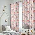 thumbnail image 5 of Blackout Kids Curtains,Mermaid Princess Sea Pattern Childrens Insulated Curtains Set Of 2,Bedroom Essentials,Toddler Room Decor 52"x84", 5 of 5