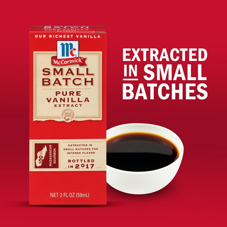 Vanilla　0206 McCormick Non-GMO Gluten Free Small Batch Pure Vanilla