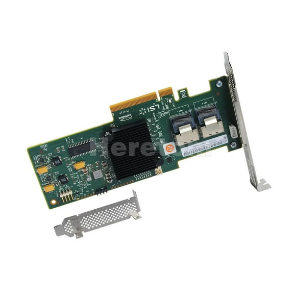 ​LSI MegaRAID SAS 6Gbps 8-Port PCIe 2.0 SATA/SAS RAID Controller Card - 9240-8i