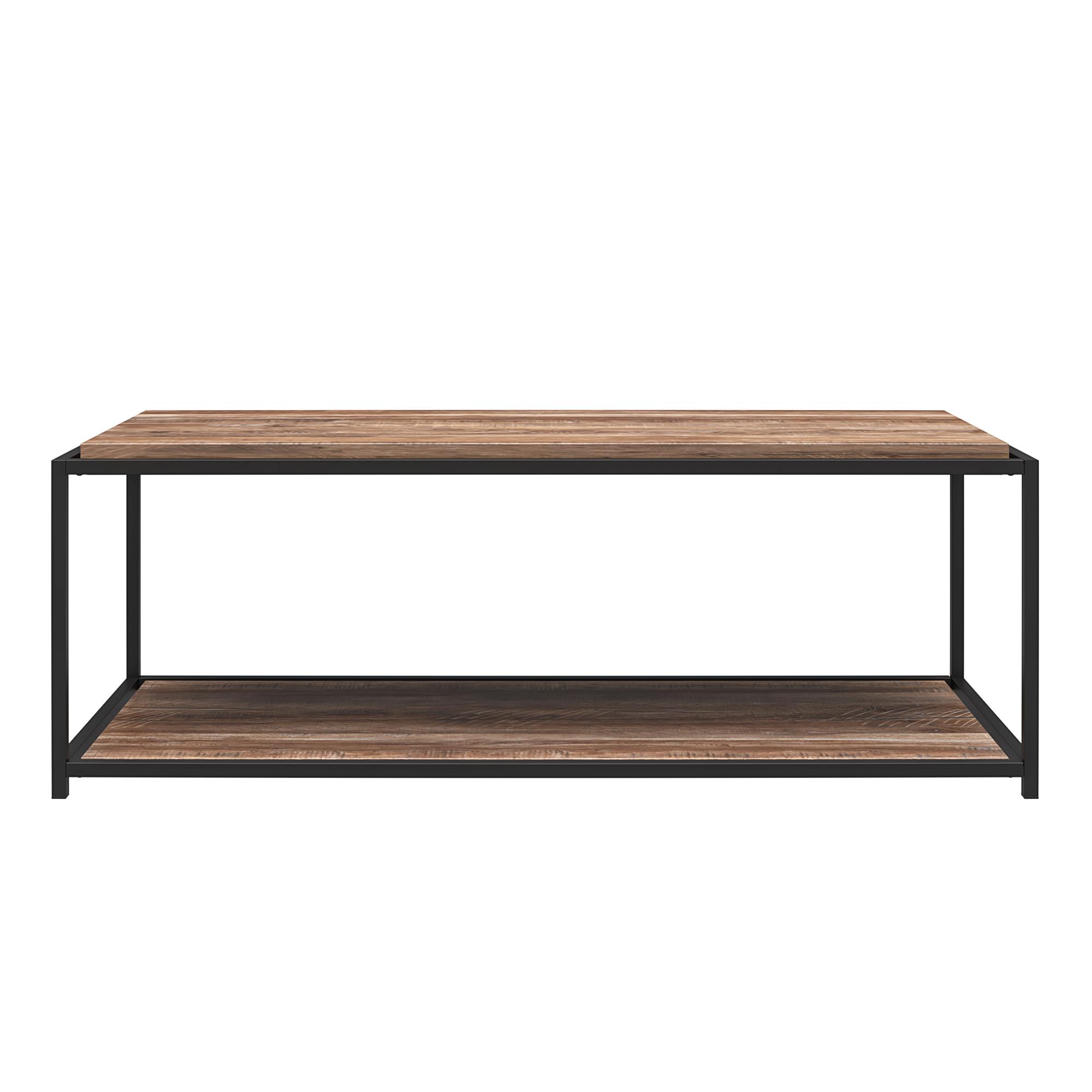 Ameriwood Home Fayette Coffee Table, Weathered Oak