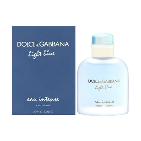 Light Blue Eau Intense by Dolce & Gabbana Eau De Parfum Spray 3.3 oz for Men