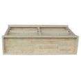 thumbnail image 5 of International Concepts Hampton Sofa Server Table with Shelves, Ready To Finish, 5 of 9