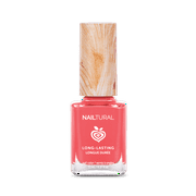 Nailtural Natural Vegan Nail Polish Color, Dainty Dahlia, Coral