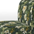 thumbnail image 4 of Designart "Palm Oasis Dream I" Green Tropical Upholstered Accent Chair - Tropical Arm Chair For Bedroom, 4 of 5