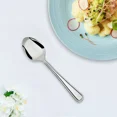 thumbnail image 2 of Mainstays Fleetline Stainless Steel Adult Teaspoon, 3-Piece Set, Silver, 2 of 2