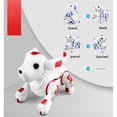thumbnail image 6 of Robot Dog Toy for Kids, Voice & 2.4GHz Remote Control Robot Pet with Interactive Touch Sensors, Over 20+ Responses, Program Mode, Robotic Puppy Toy for Kids Boys & Girls, Red, 6 of 6