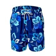 Rugged Shark Men's & Big Men's Swim Trunks, 7 Inseam, Sizes S-3XL