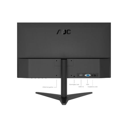 AOC - B1 Series 24B1XHS 23.8" IPS LED FHD Monitor (HDMI, VGA) - Black