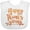 AA-White, variant on Inktastic Happy Thanksgiving with Leaf Arrow in Fall Colors Boys or Girls Baby Bib