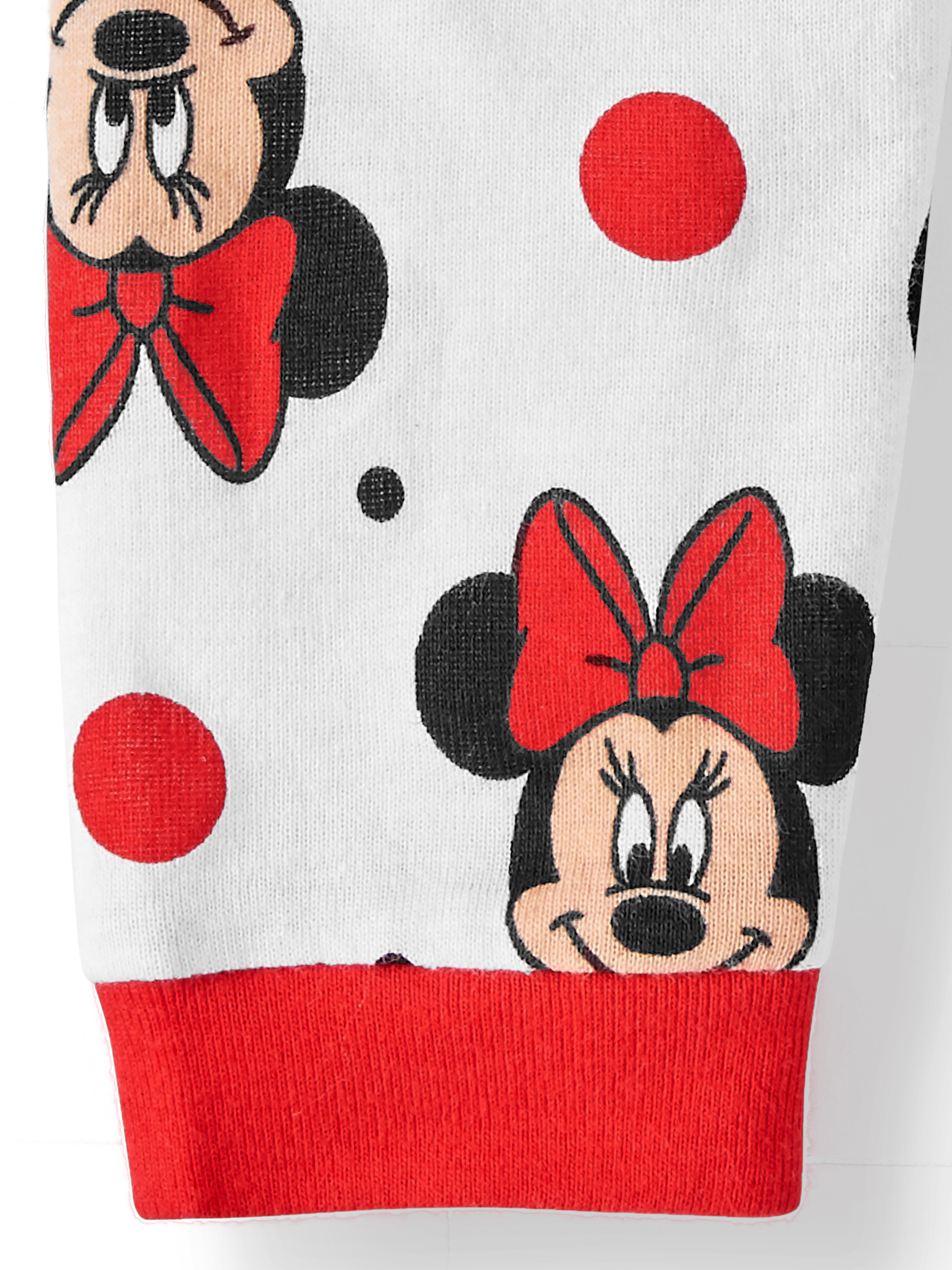 Minnie Mouse Toddler Girl Snug Fit Cotton Long Sleeve Pajamas, 2-Piece Set - image 2 of 2