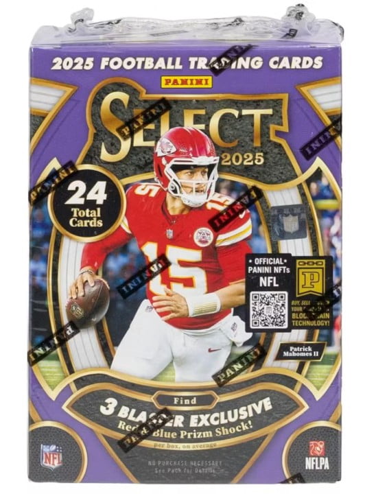 2025 Panini Select Football Blaster Box - Case of 20 Boxes