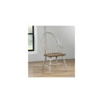 thumbnail image 5 of 9-Piece Oval Extendable Dining Set - 10 Seater Table & 2 Arm Chairs - Distressed Gray & Brown, 5 of 7