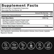 Force Factor Maca Max, Maca Root Capsules for Men & Women to Maximize Drive, Desire & Performance, 120 Capsules