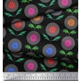 thumbnail image 2 of Soimoi Cotton Duck Fabric Leaves & Aster Floral Fabric Prints By Yard 42 Inch Wide, 2 of 3