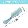 thumbnail image 2 of Travel Portable Plastic Comb simple fresh comb plastic color hair comb, 2 of 5