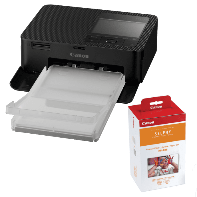 Canon SELPHY CP1500 Wireless Photo Printer Inc RP-108 Ink Paper