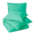 thumbnail image 2 of Nestl 3 Piece Duvet Cover Set, Luxury Bedding Duvet Cover with 3 Pillow Shams, Button Closure, Luxury 100% Super Soft Microfiber, Twin (68"x90") - Mint Green, 2 of 6