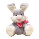 thumbnail image 1 of Conejito de Pascua de peluche con orejas móviles para niños pequeños Gris, 1 of 9