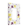 thumbnail image 2 of ZICANCN Outlet Covers Wall Plate, Fashion Floral Illustration Light Switch Cover Decorative, Duplex Toggle Combo 1-Gang, 2 of 9