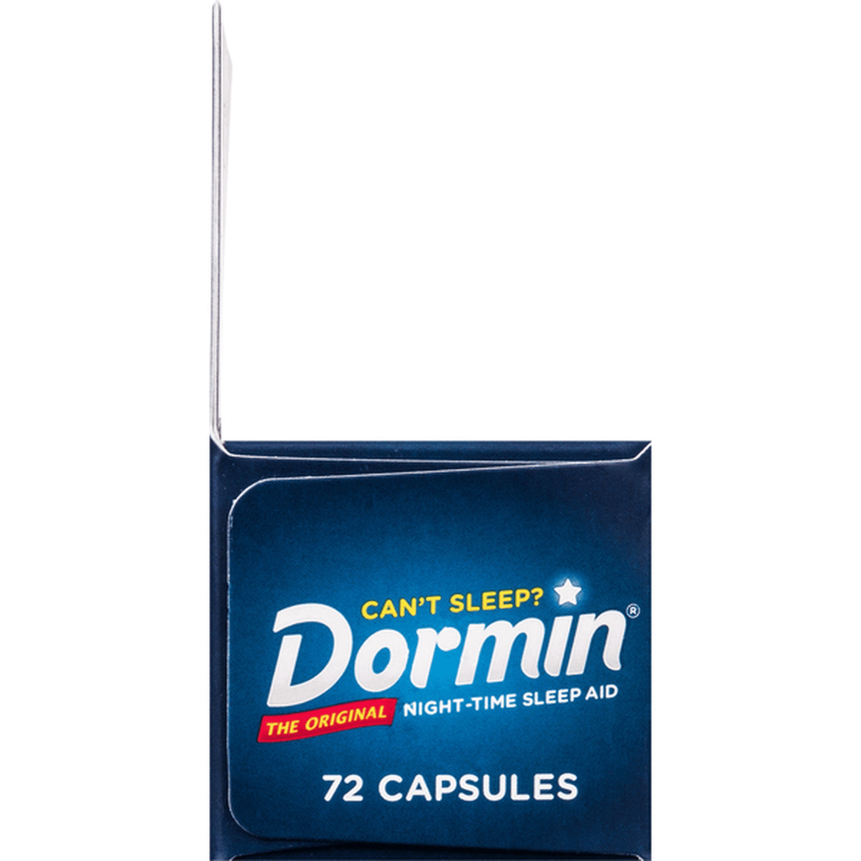 Dormin Nighttime Relief Capsules, Non-Habit Forming and Fast-Acting, 72 Count (Pack of 3)