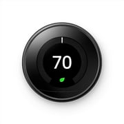 Open Box Google Nest Learning Thermostat T3018US - MIRROR BLACK