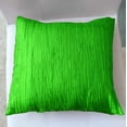 thumbnail image 2 of Crushed Taffeta Decorative Throw Pillow/Sham Cushion Cover Lime, 2 of 3