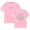 Pink, variant on Josiah Queen Mt Zion Merch T-Shirt Women Men Casual Crewneck Short Sleeve Fashion Tee