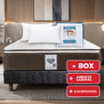 thumbnail image 1 of Colchón + Box Spring Sprign Air Queen Size Super Value con 2 Almohadas Sc y Juego de Sabanas Ensueño, 1 of 5