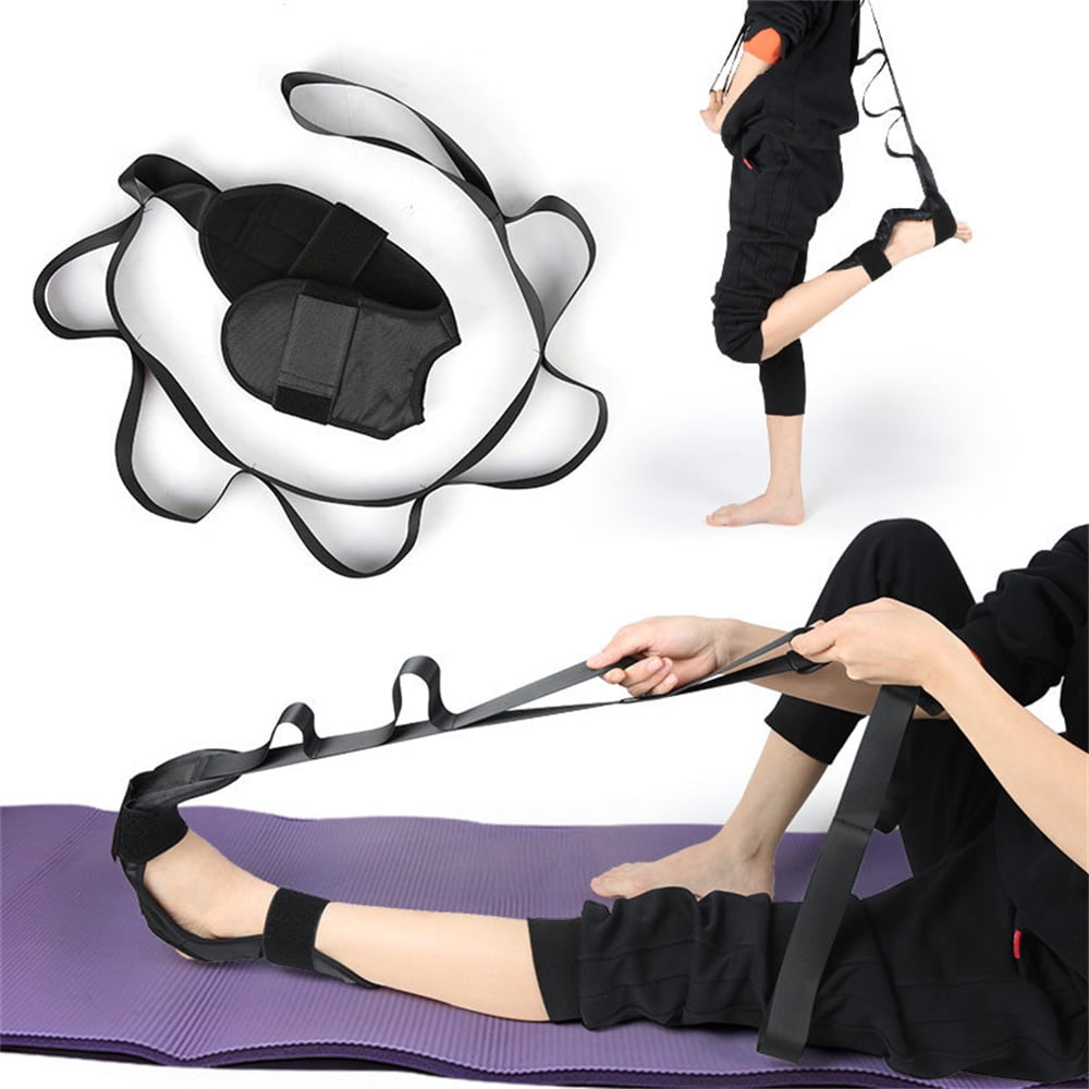 Foot and Calf Stretcher Leg Stretch Strap for Plantar Fasciitis Relief, Heel  Spurs, Foot Drop, Achilles Tendonitis, Yoga 