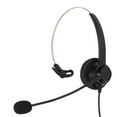 thumbnail image 3 of Monaural Call Center Headset, 3.5mm Office Headset Soft Ear Cushion  For Call Center, 3 of 8