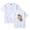 White, variant on LEVITICUS FIRE T-Shirt Round Neck Short Sleeved Shirt Fashion Printed Top