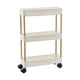 thumbnail image 1 of Carro de almacenamiento para baño Carro Organizador para ahorro de espacio 3 capas estrechas Sunnimix Estante de almacenamiento de baño, 1 of 8