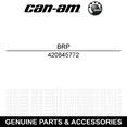 thumbnail image 3 of BRP 420845772 Genuine OEM Retaining Ring Can-Am Outlander Renegade Maverick Commander 570, 3 of 5