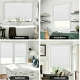 thumbnail image 5 of LazBlinds No Tools No Drill Cordless Cellular Shades, Blackout Light Blocking Honeycomb Shades for Home, Thermal Insulation Blinds for Windows, 24" W x 48" H, White, 5 of 6