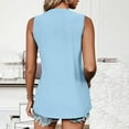 thumbnail image 4 of Daznico Tank Tops for Women,Womens Tank Tops Eyelet Loose Casual Summer Tops Crew Neck Basic Sleeveless Shirts Trendy,Size XXL, 4 of 5