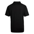 thumbnail image 3 of Men's Cutter & Buck Black Milwaukee Brewers Prospect Eco Textured Stretch Recycled Polo, 3 of 3