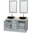 thumbnail image 4 of Wyndham Collection Wcv800060doyivm24 Acclaim 60" Double Vanity Cabinet Set, 4 of 7
