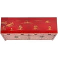 thumbnail image 5 of Oriental Furniture Red Lacquer Buffet - Courtyard, 5 of 7