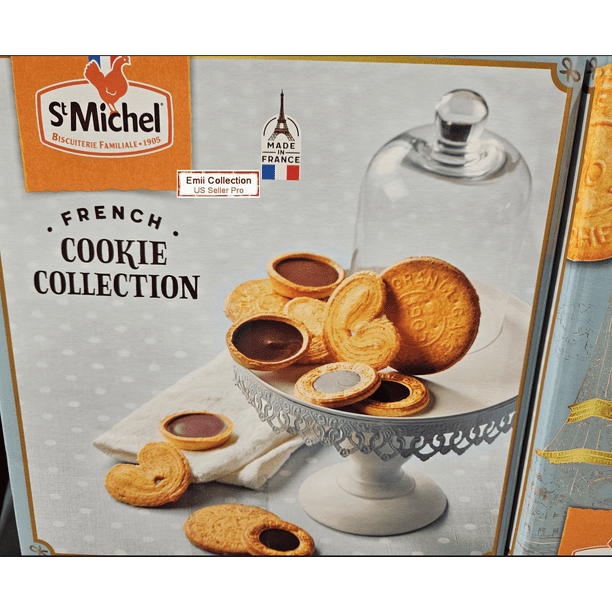 St Michel French Cookie Collection 17.9oz - Ideal for Breakroom