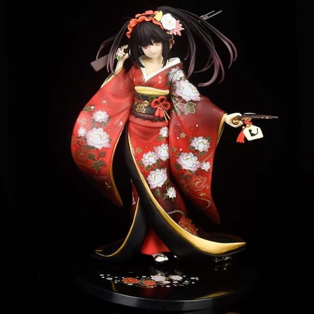 23cm Kdcolle Date A Live Anime Figure Tokisaki Kurumi Alluring Kimono